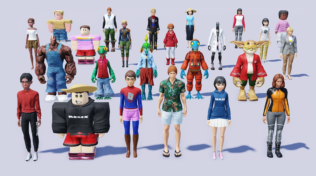 Avatars en Roblox