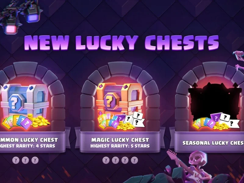 Nuevos Lucky Chests en Clash Royale